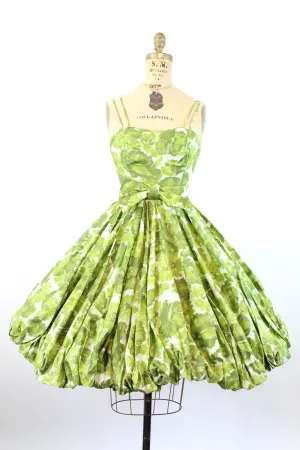1950s JULIE MILLER dress bubble hem xs | new spring