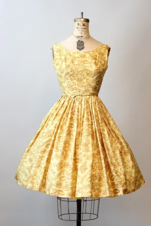 1950s L'Aiglon SEASHELL print dress xs | new spring summer