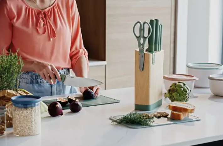6-pc Knife Block Set Forest