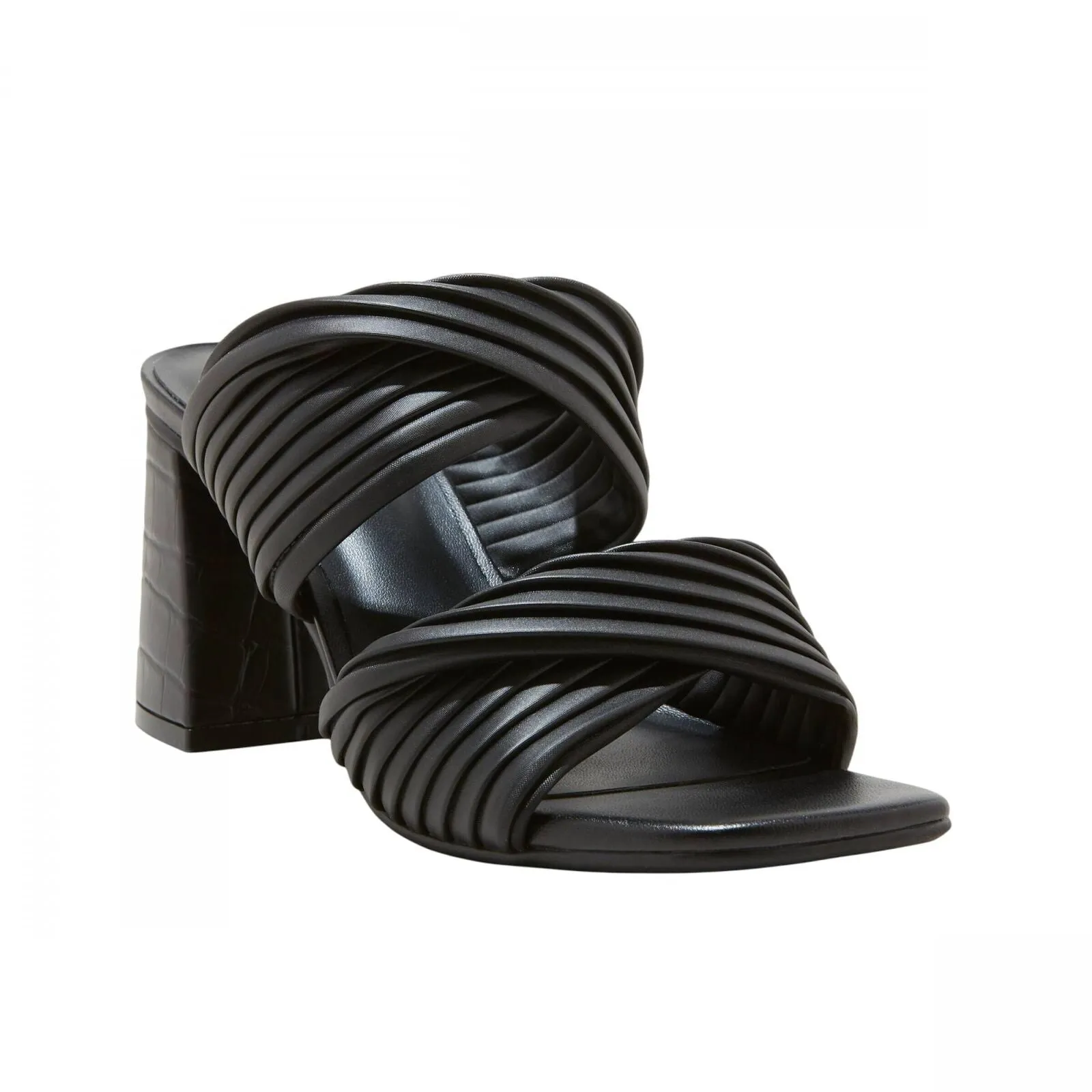 A New Day Womens Jessa Mule Heels 87931549 Black 8.5M
