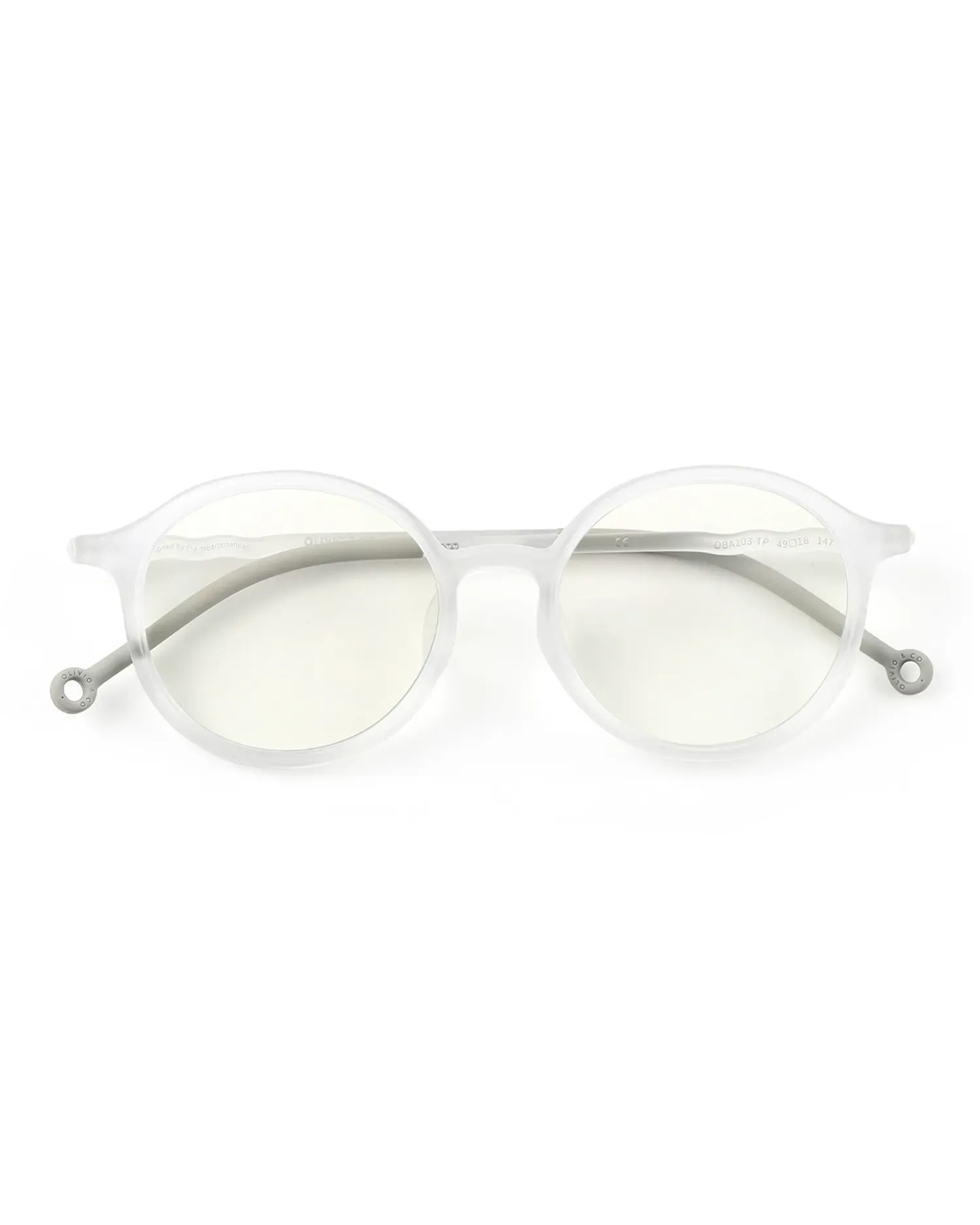 ADULT Oval Screen Glasses-Jellyfish White