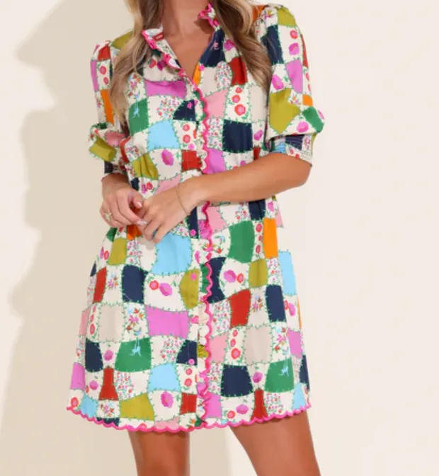 Alden Adair Audrey Dress - Al Fresco