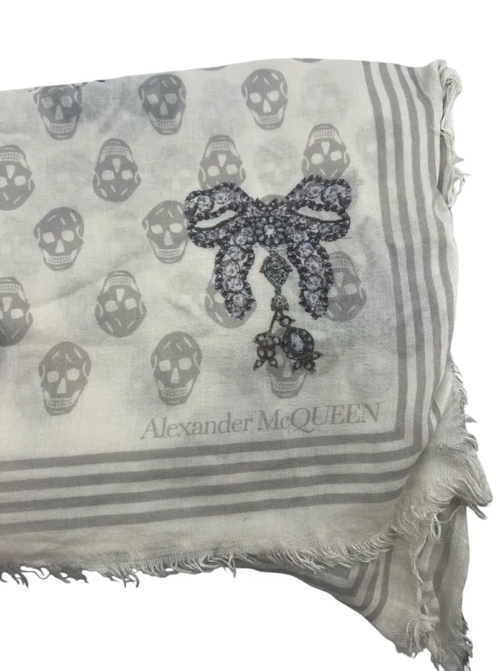 Alexander McQueen Skull and Charm Women's Scarves