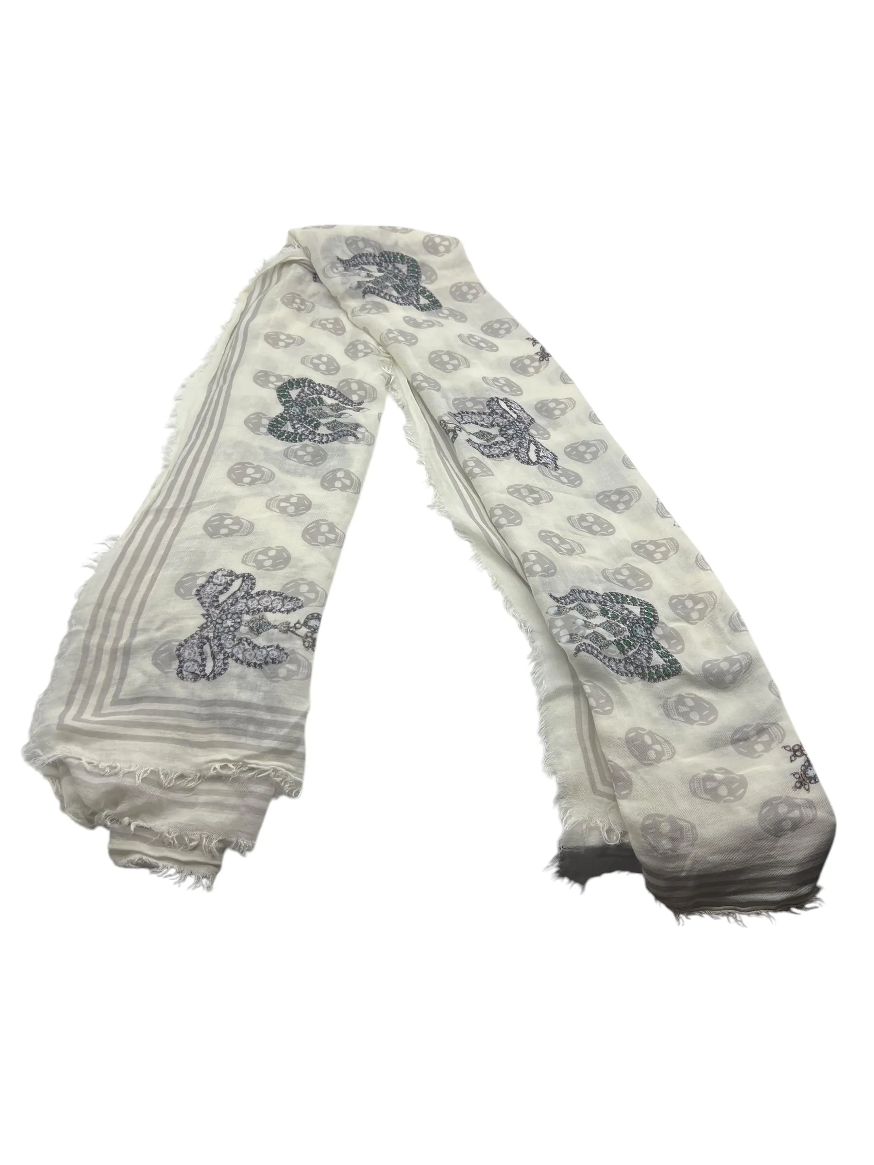 Alexander McQueen Skull and Charm Women's Scarves