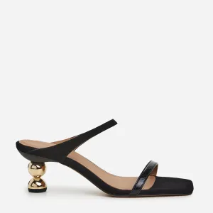 Ali Leather Black