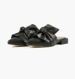 All Black Fold & Knot Slide