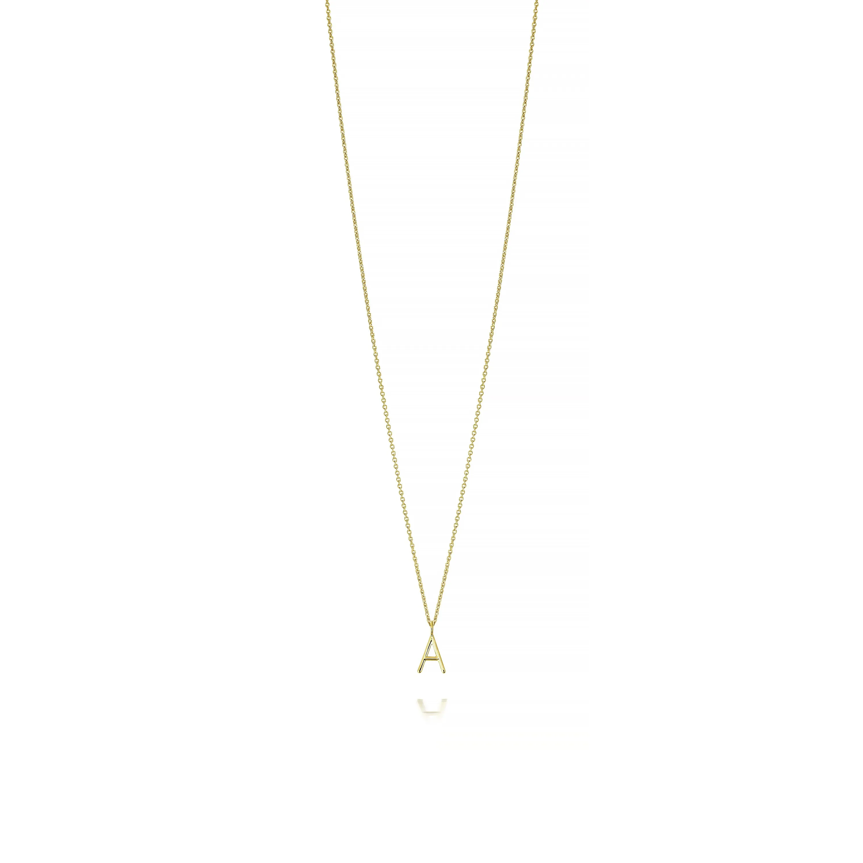 AMELIA MINI INITIAL BLOCK PENDANT