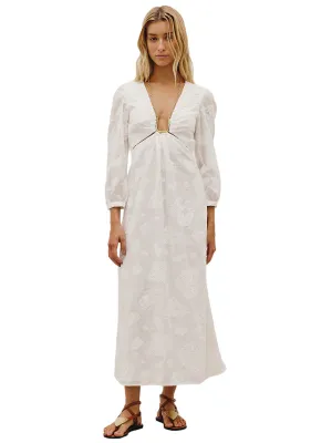Amelie Detail Midi Dress ::RET