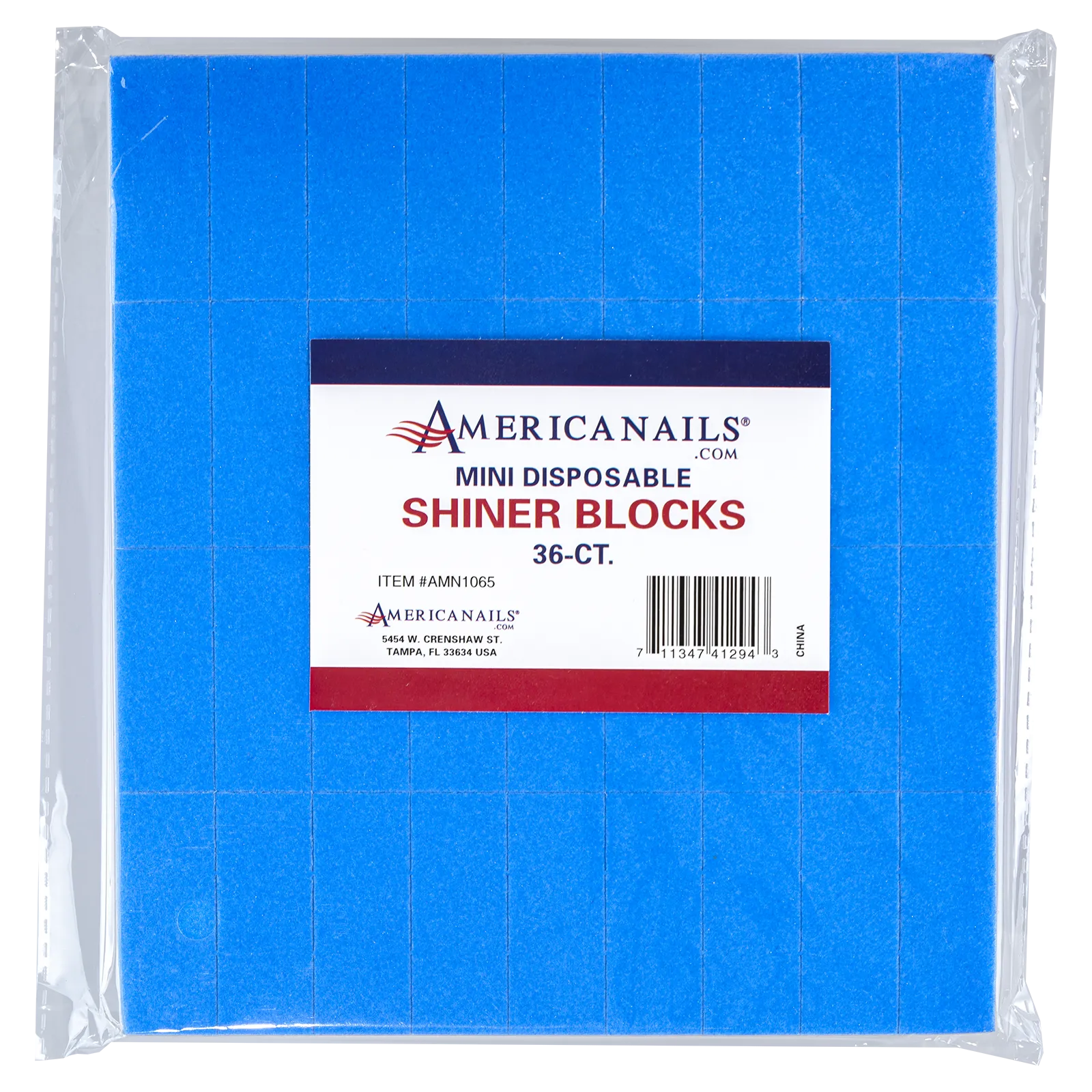 Americanails Mini Disposable Shiner Blocks, 36ct