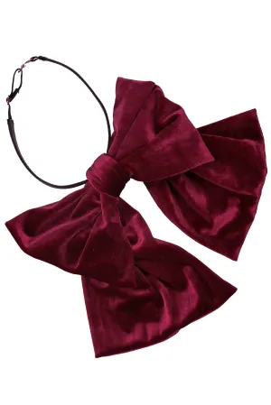 Amira - Burgundy Velvet