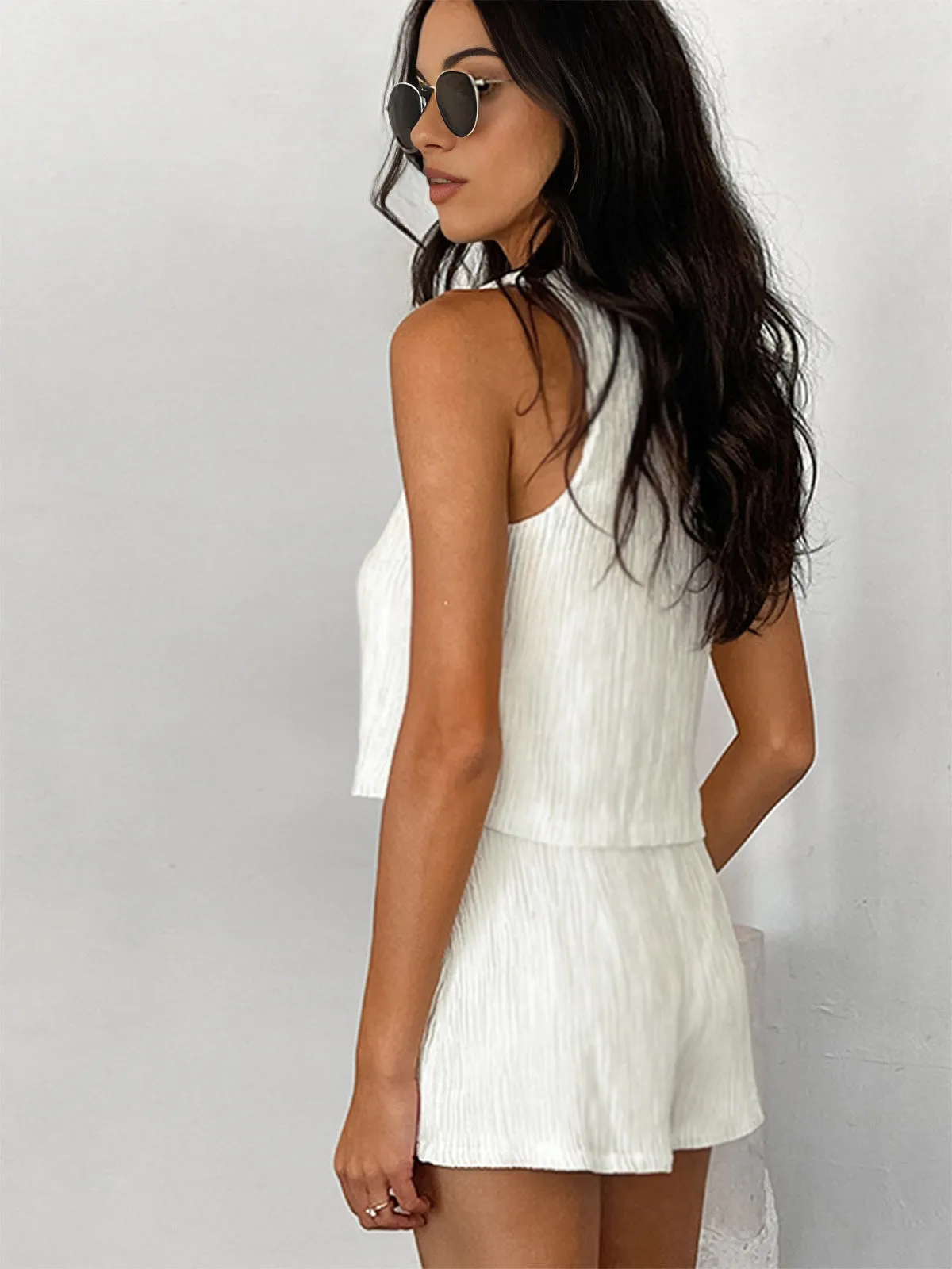 Armantine® | Fashion Suit Set With Bow And Shorts
