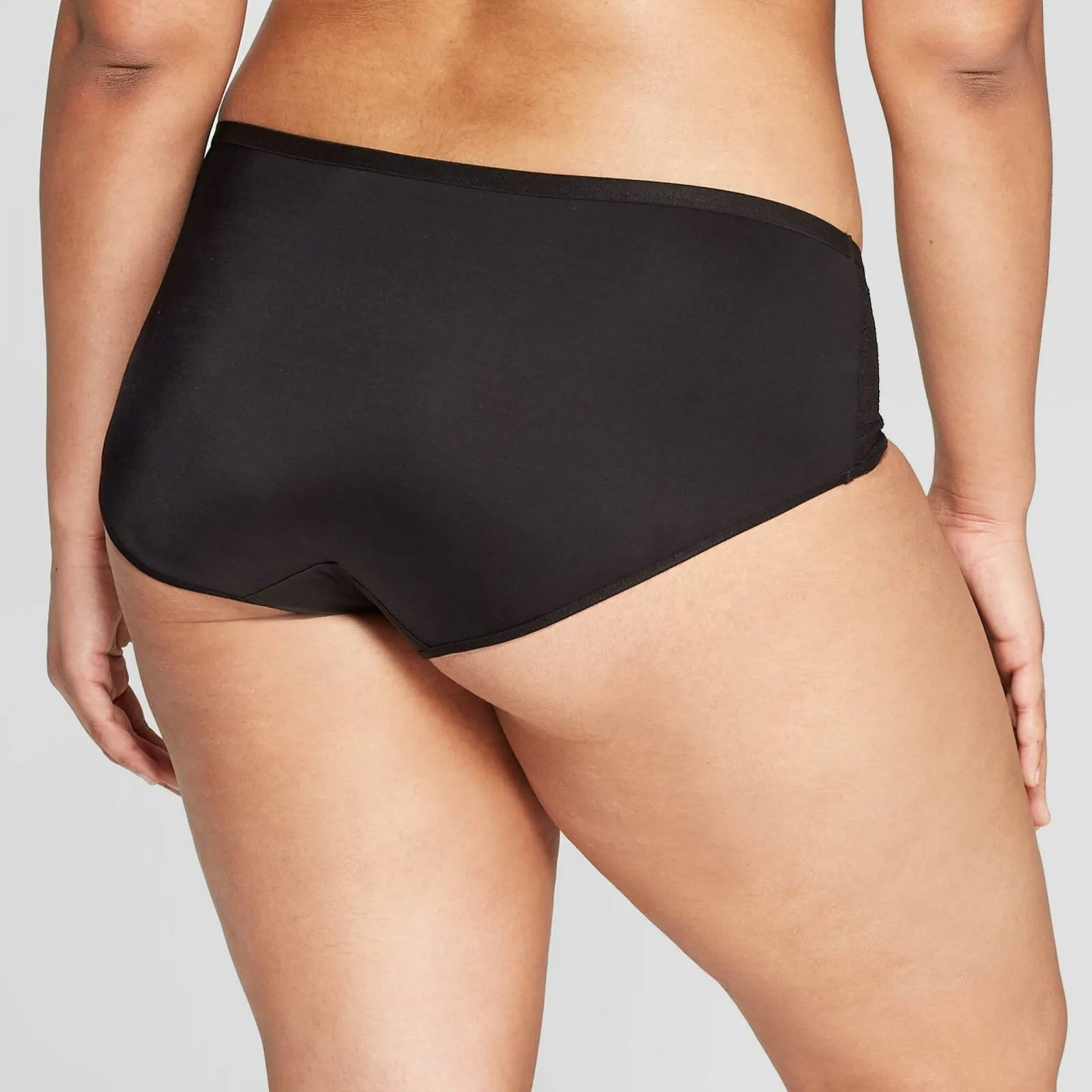 Auden Women's Bonded Micro Hipster Panties with Lace
