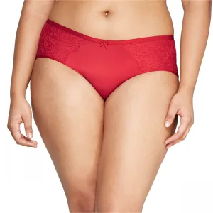 Auden Women's Bonded Micro Hipster Panties with Lace