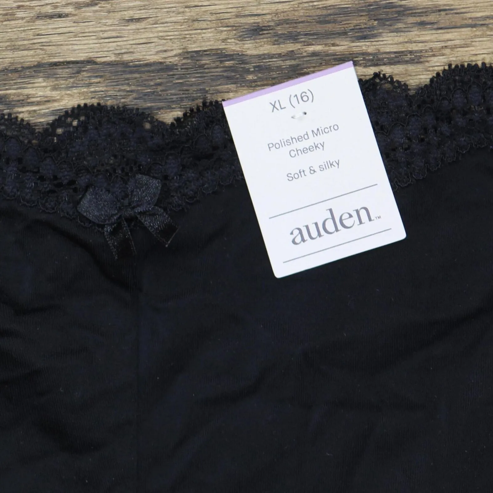 Auden Women's Micro Cheeky Underwear with Lace