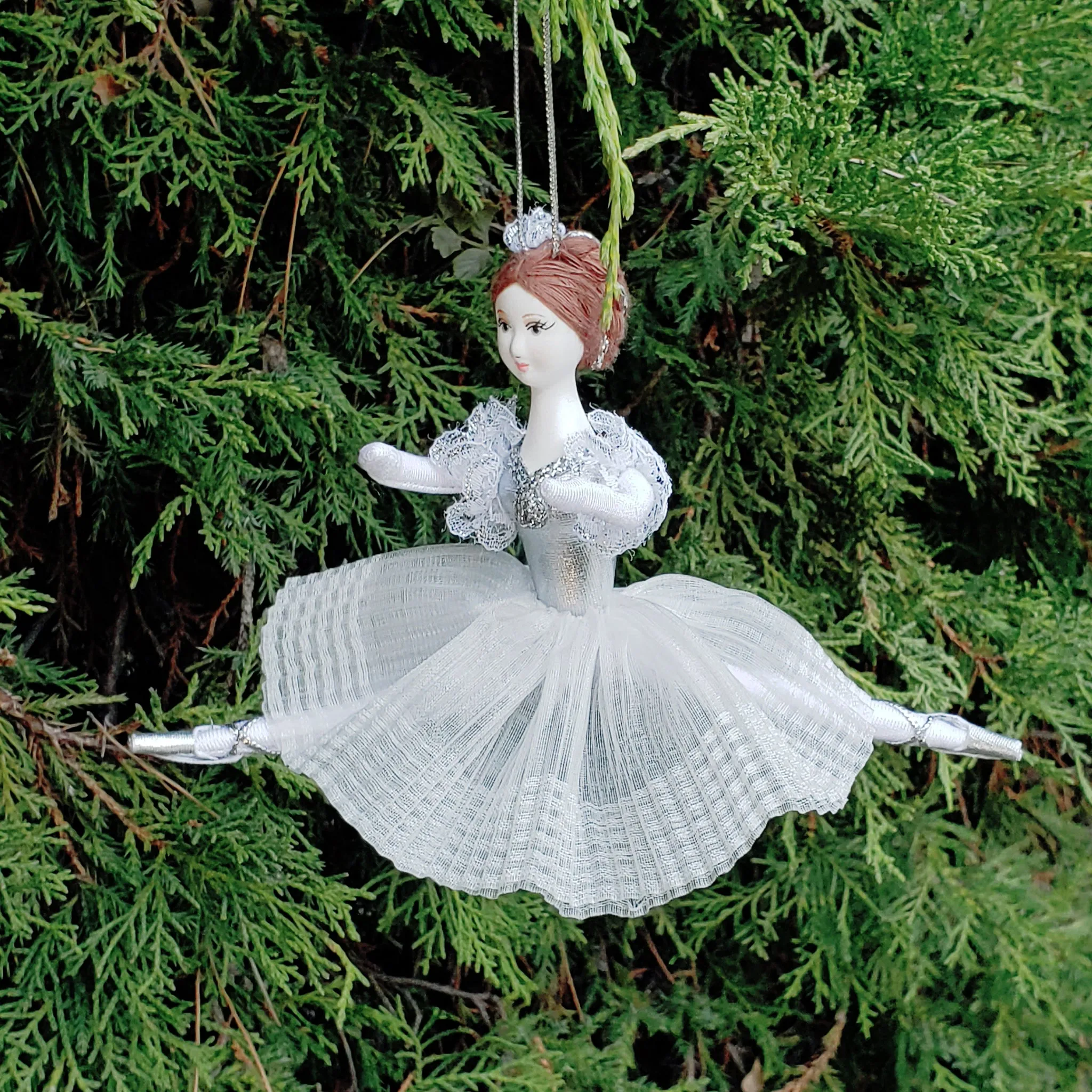 Ballerina Christmas Ornament