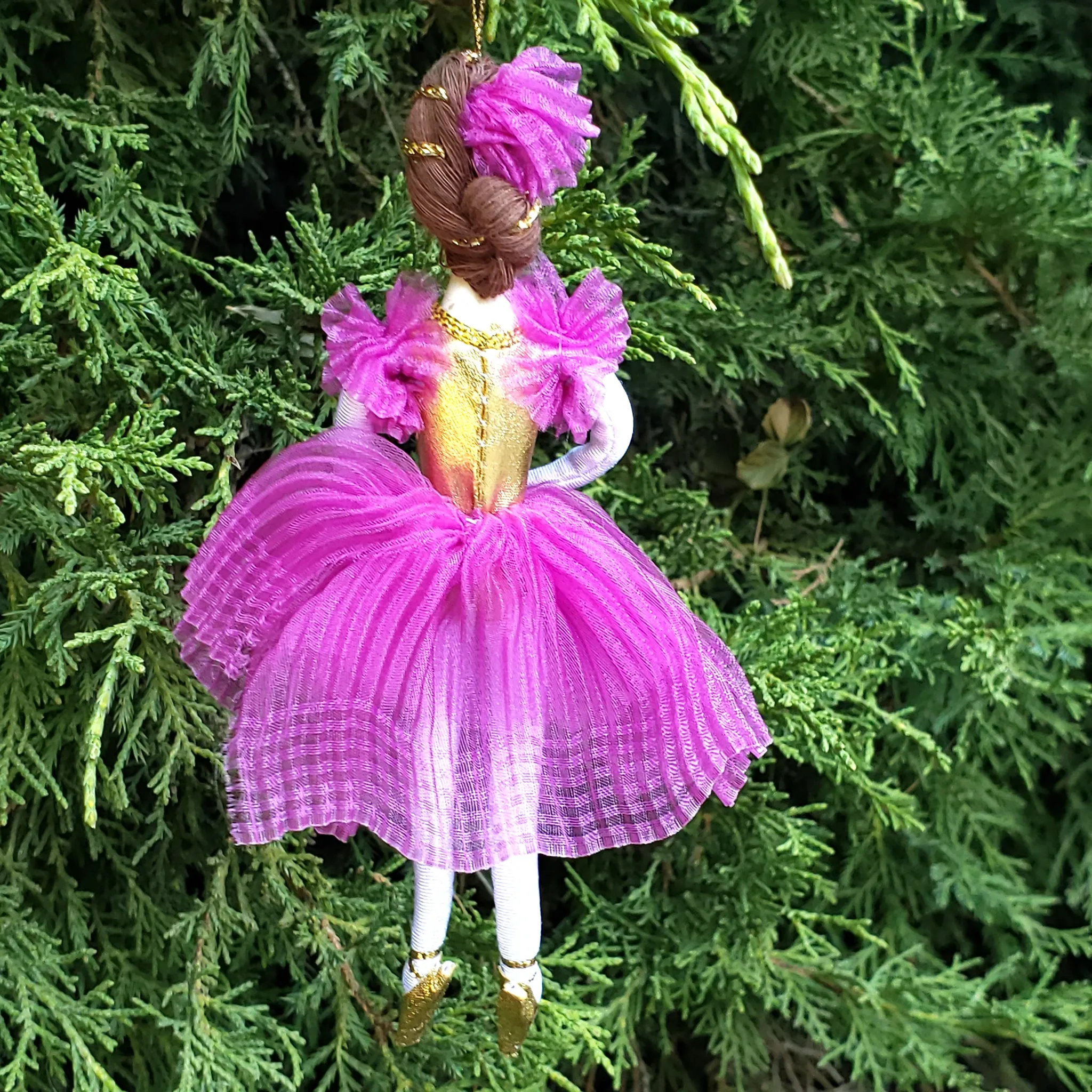 Ballerina Christmas Ornament