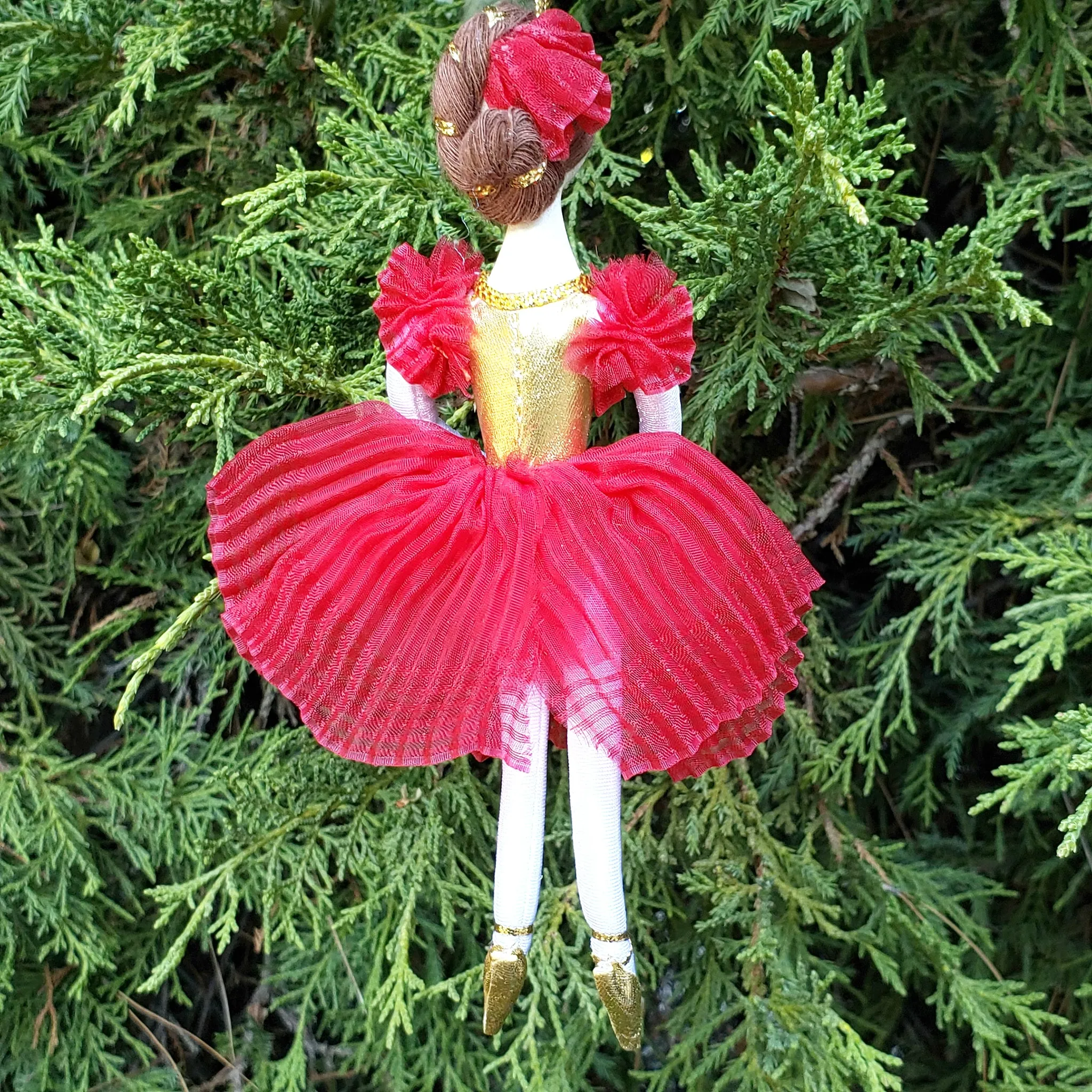 Ballerina Christmas Ornament