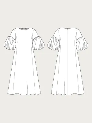 BALLOON SLEEVE DRESS PATTERN -- The Assembly Line Patterns