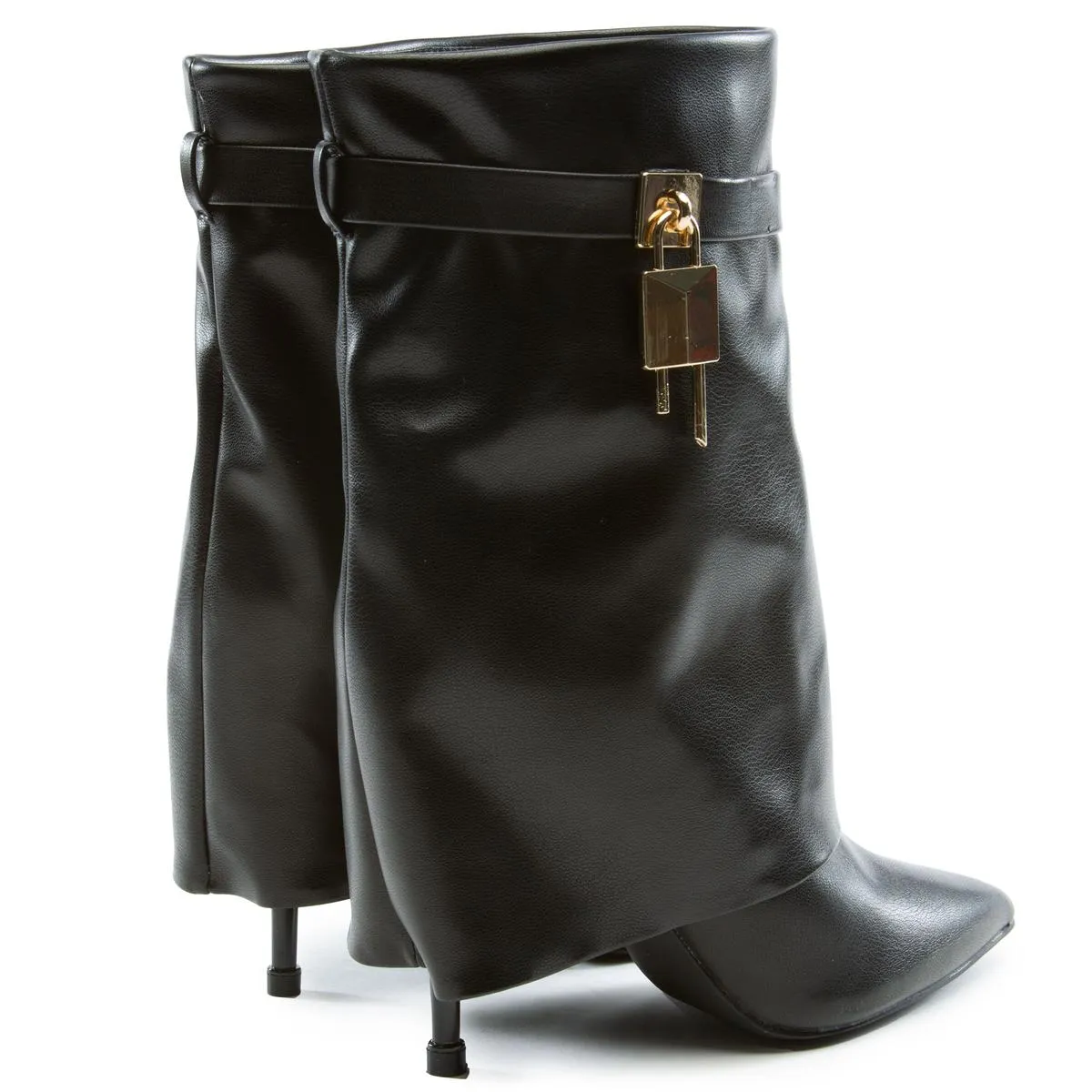 Banks-6 Drape Over Heel Boot