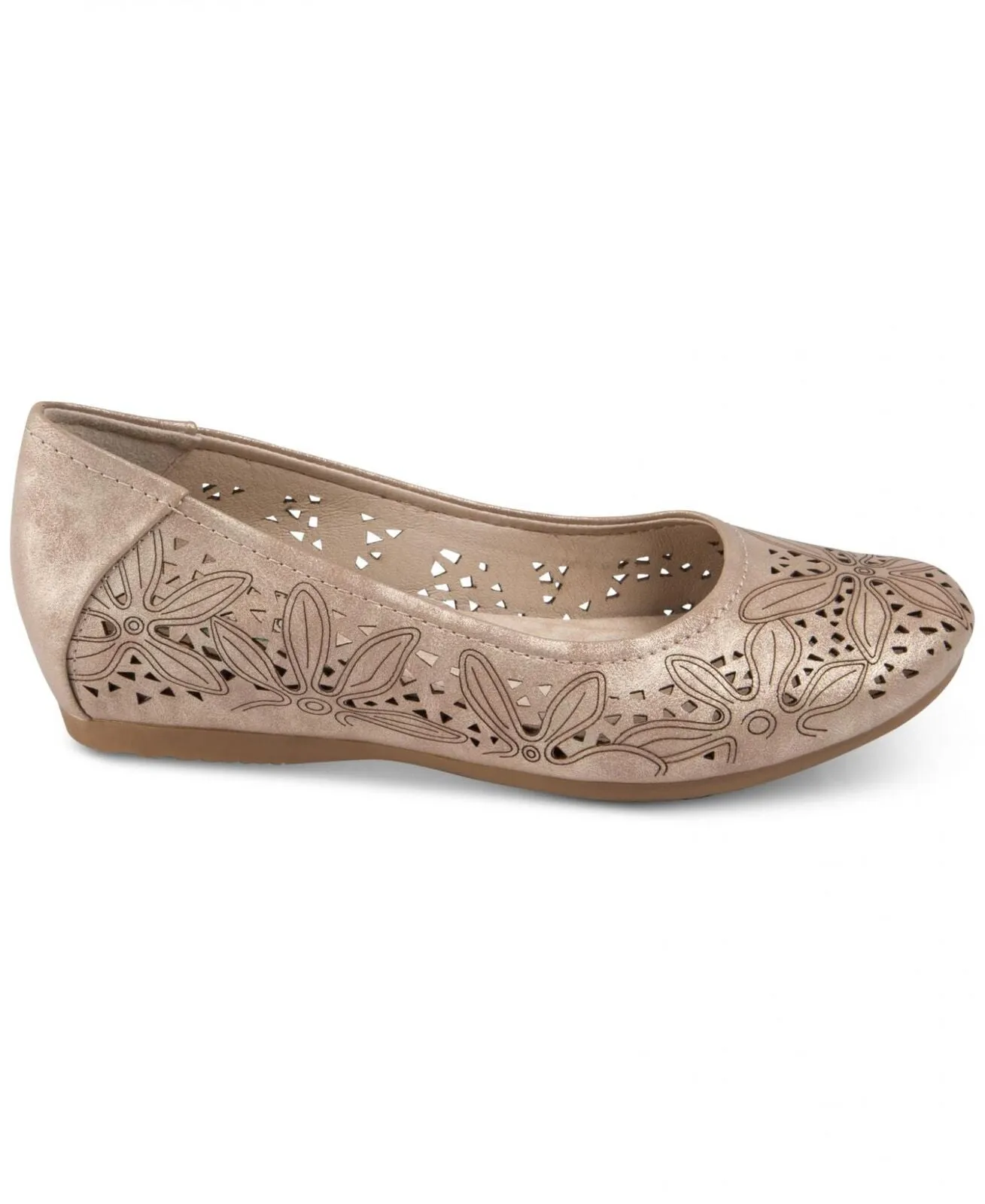 Baretraps Women's Mariah Flats Shoes BT24897 Gold Yellow 5.5M