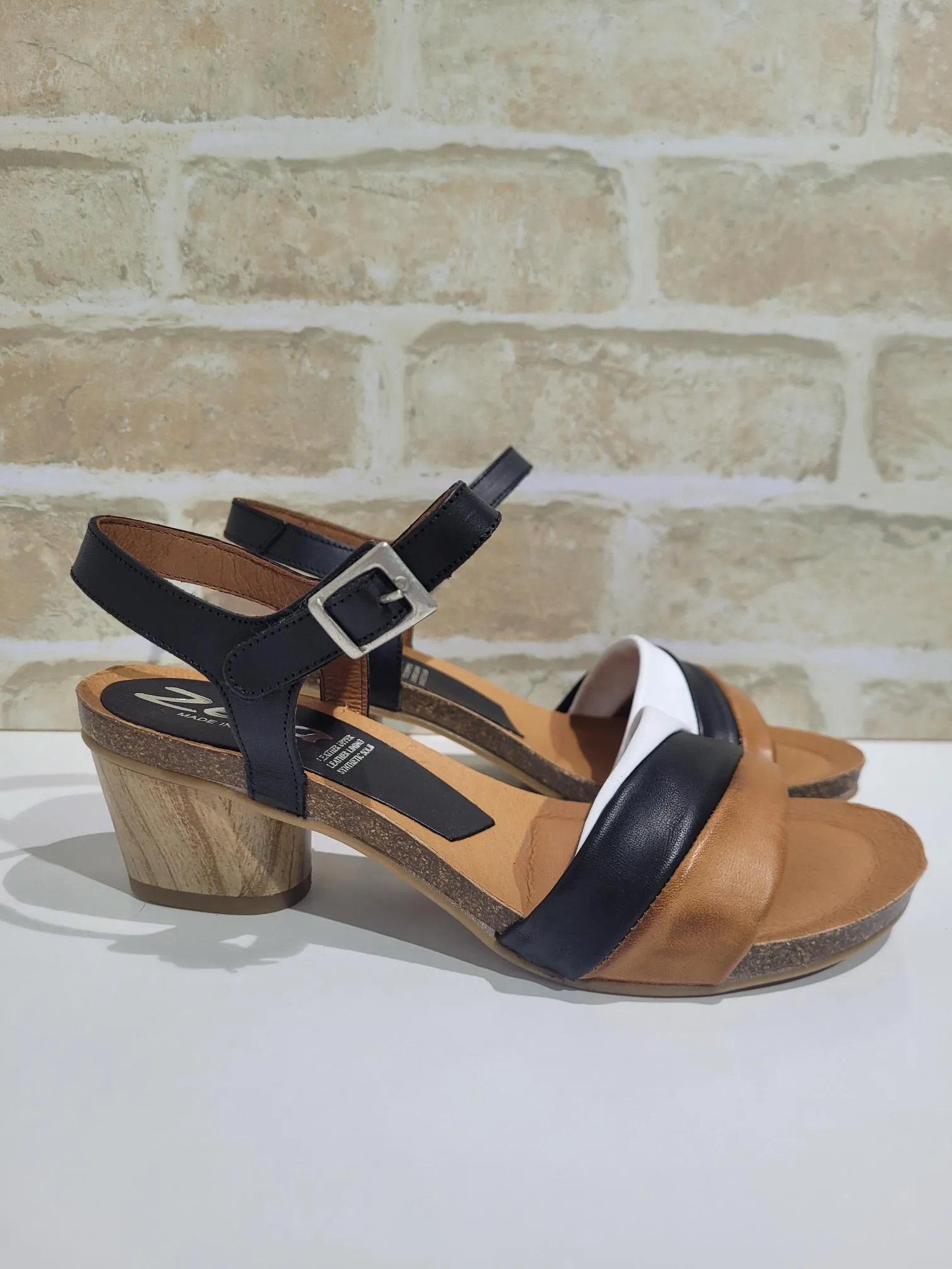 Baroque Cuero/Nergo/Blanco by Zeta