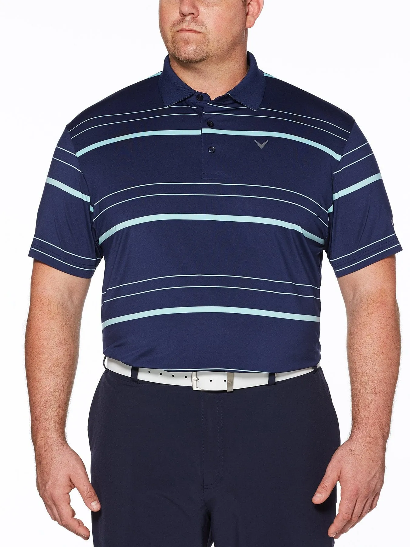 Big & Tall Fashion Stripe Polo