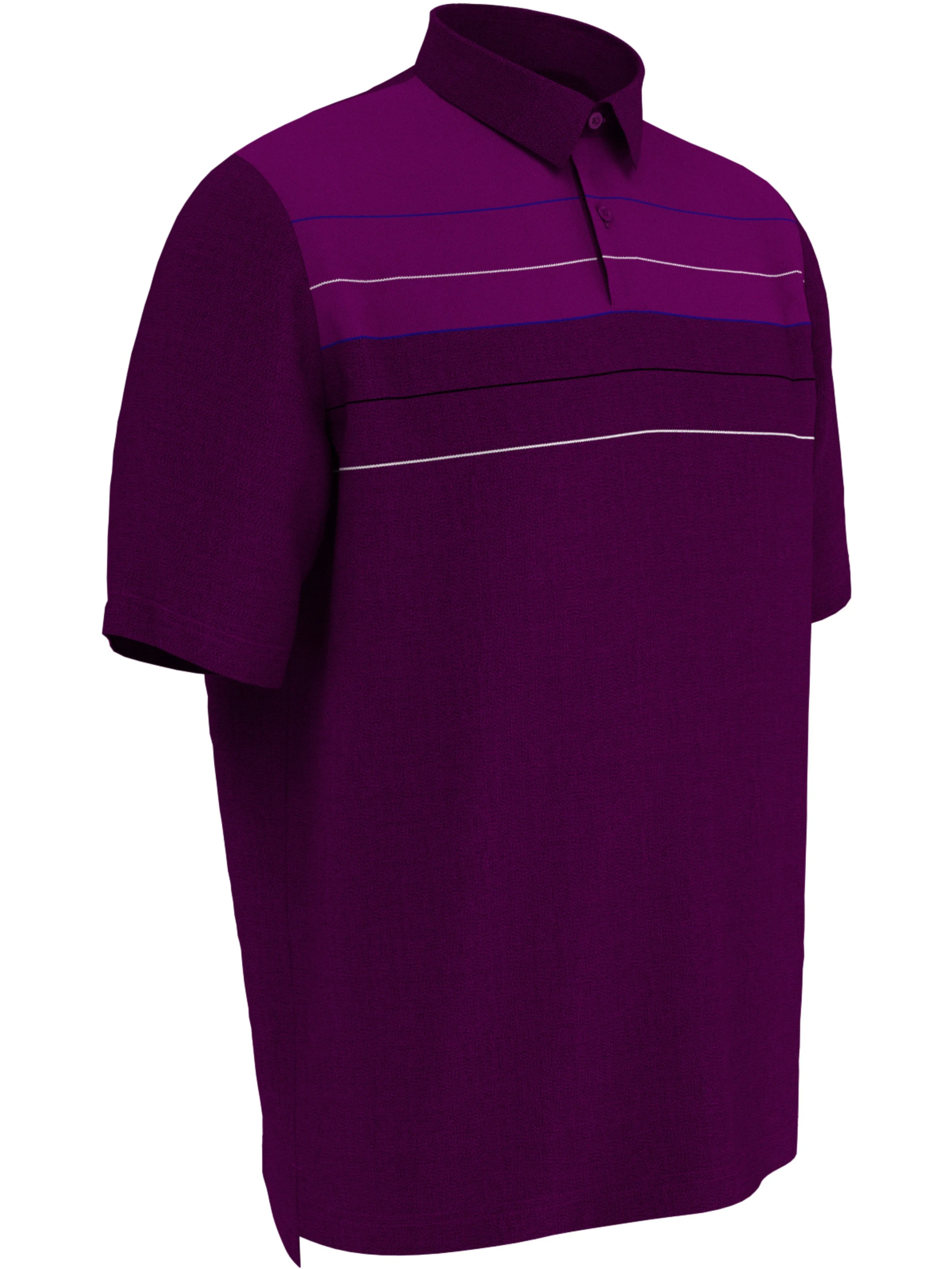 Big & Tall Jaspe Color Block Golf Polo