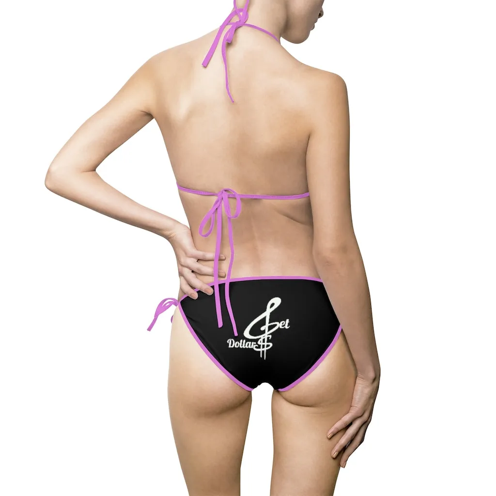 Bikini Blacc Swimsuit (Multiple Strap Colors)