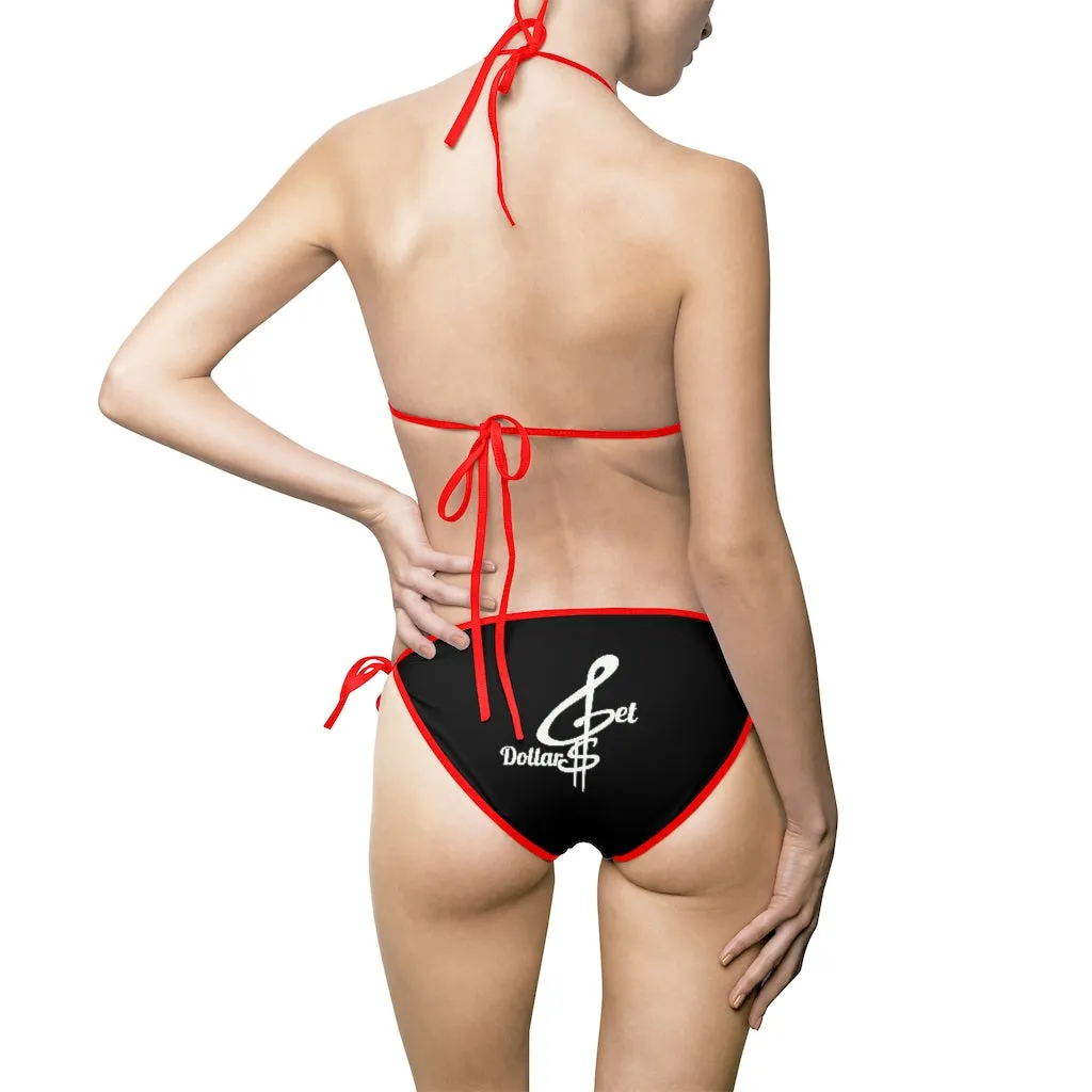 Bikini Blacc Swimsuit (Multiple Strap Colors)