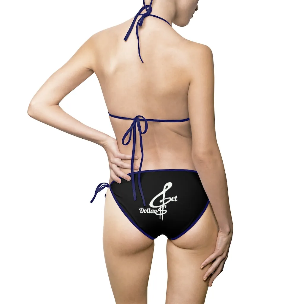 Bikini Blacc Swimsuit (Multiple Strap Colors)