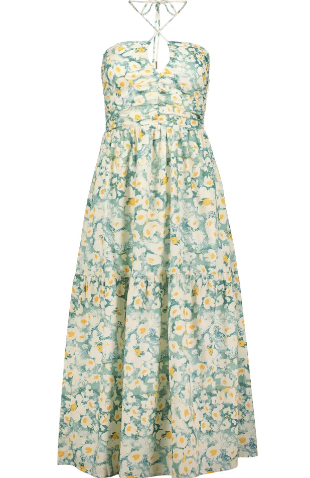 Bishop   Young Aeries Halter Dress - Lagos Print