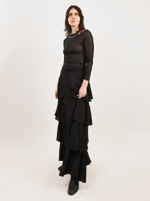 Black Bell Skirt