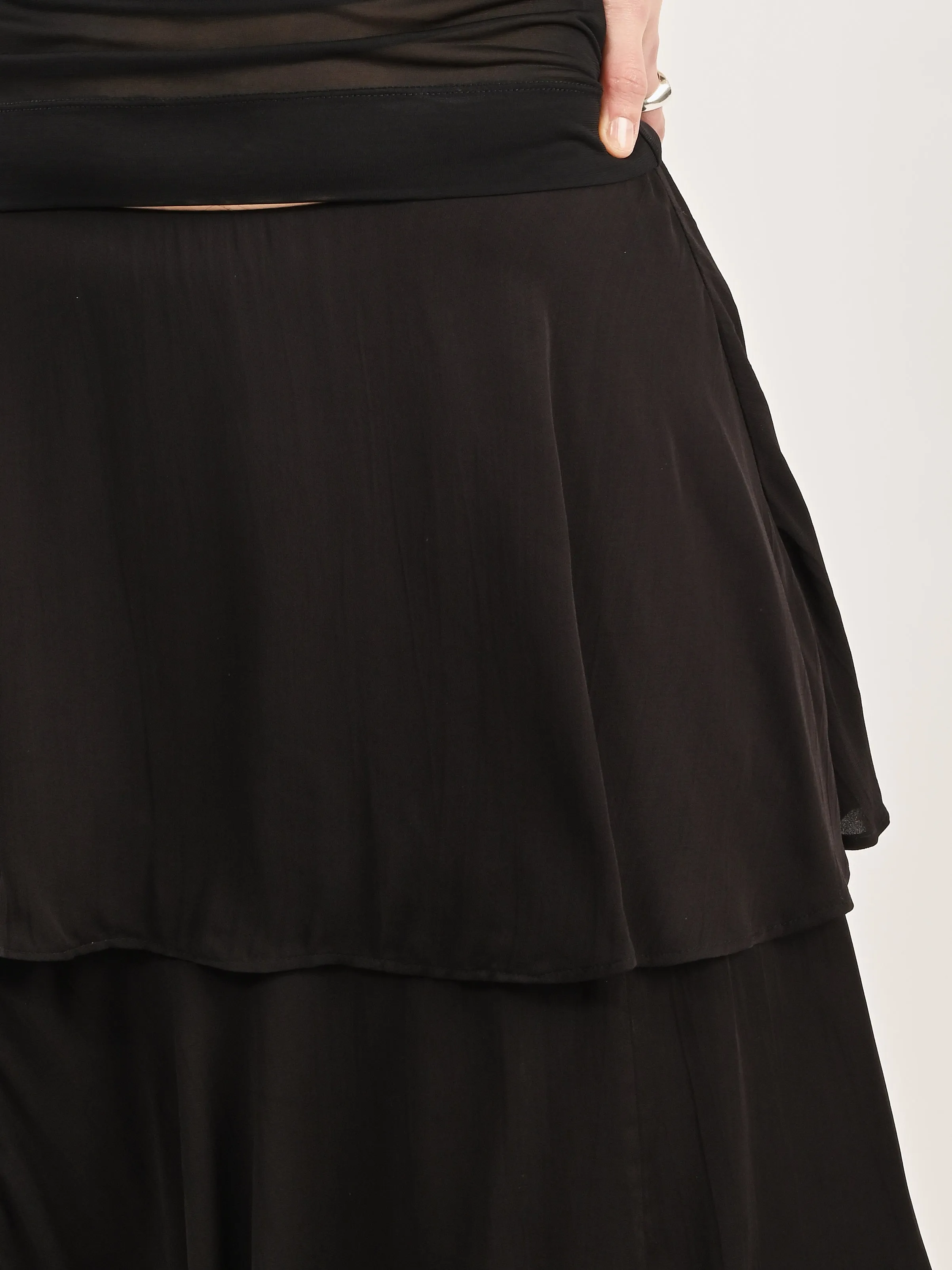 Black Bell Skirt