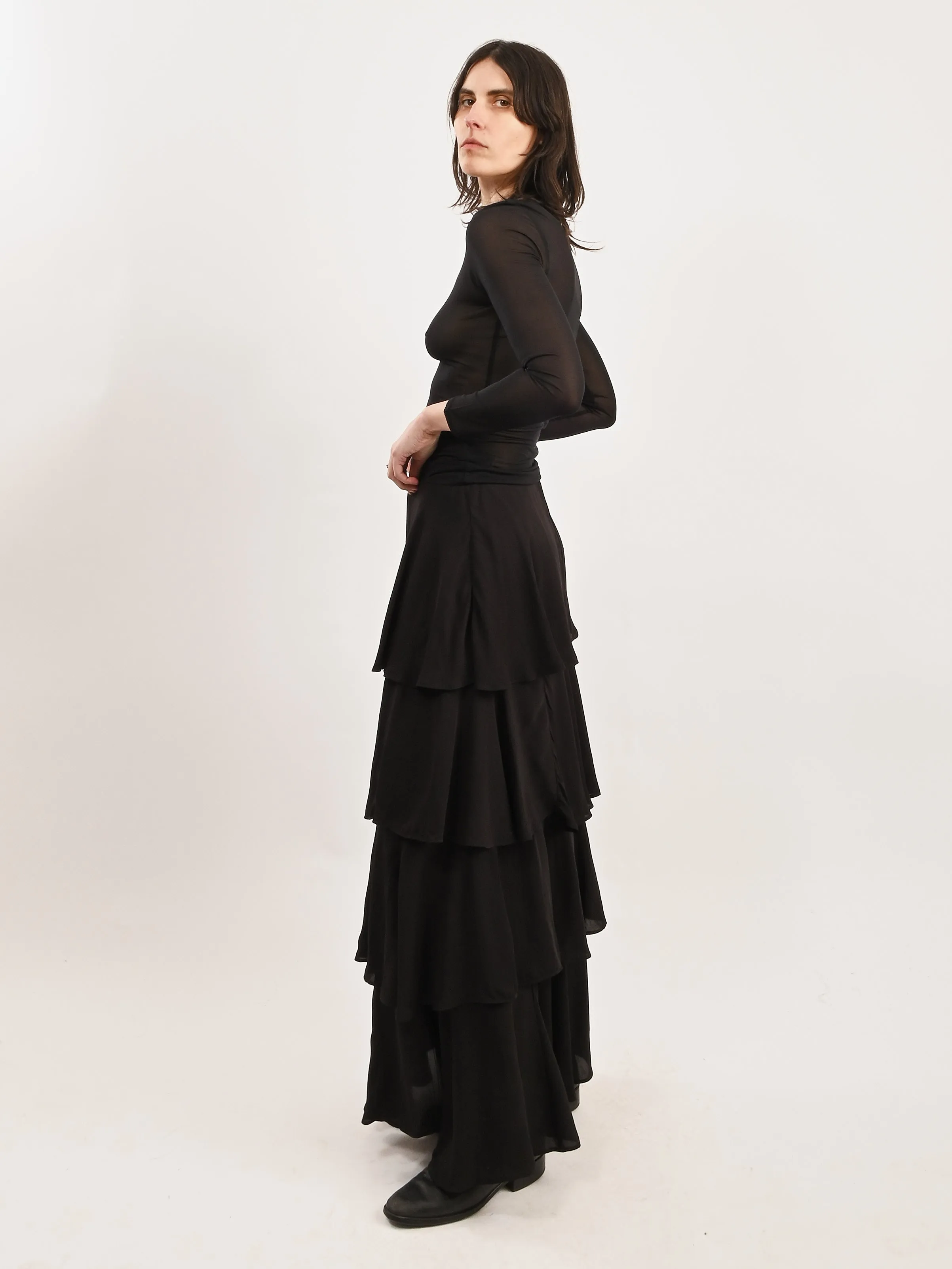 Black Bell Skirt