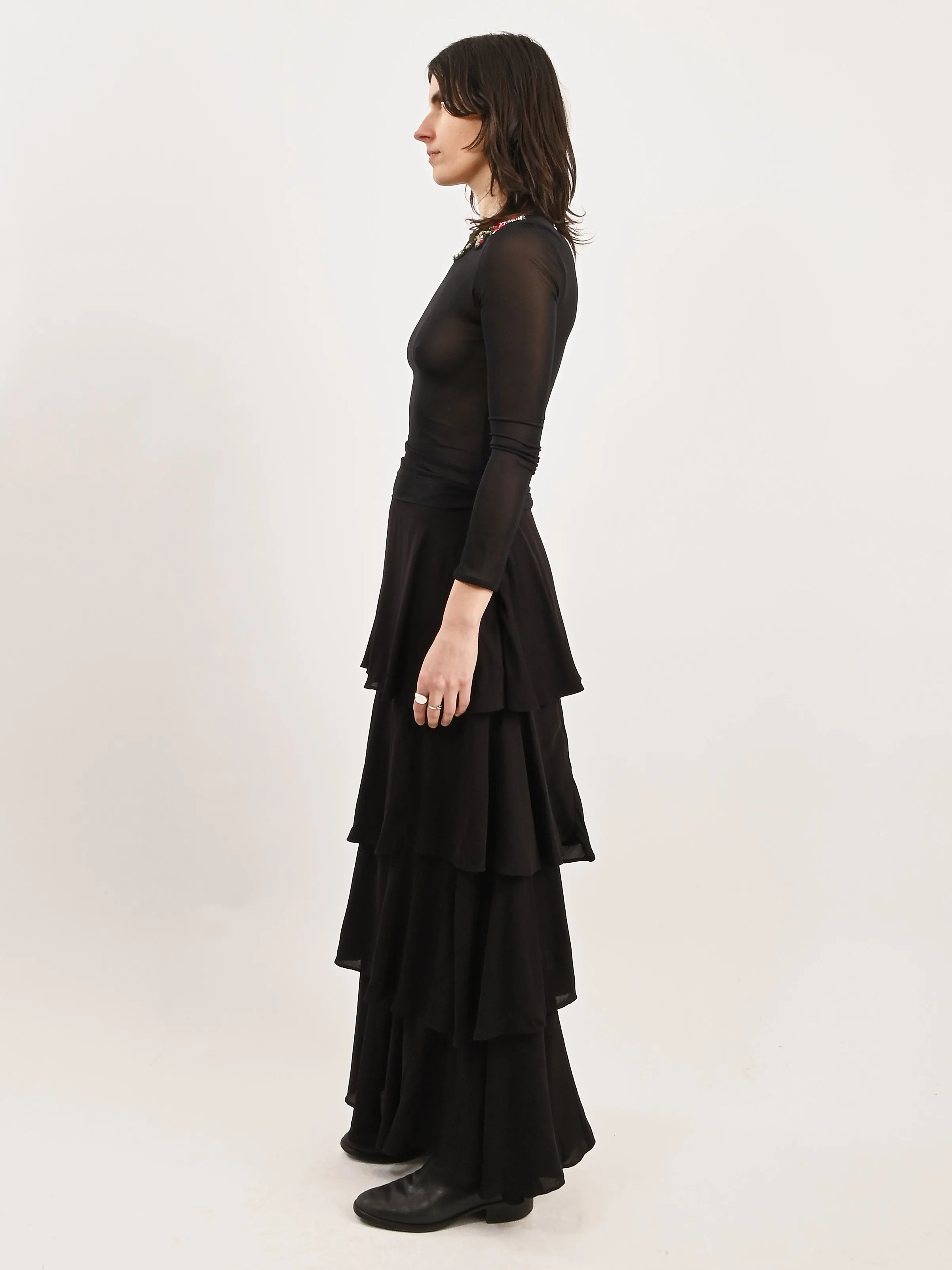 Black Bell Skirt