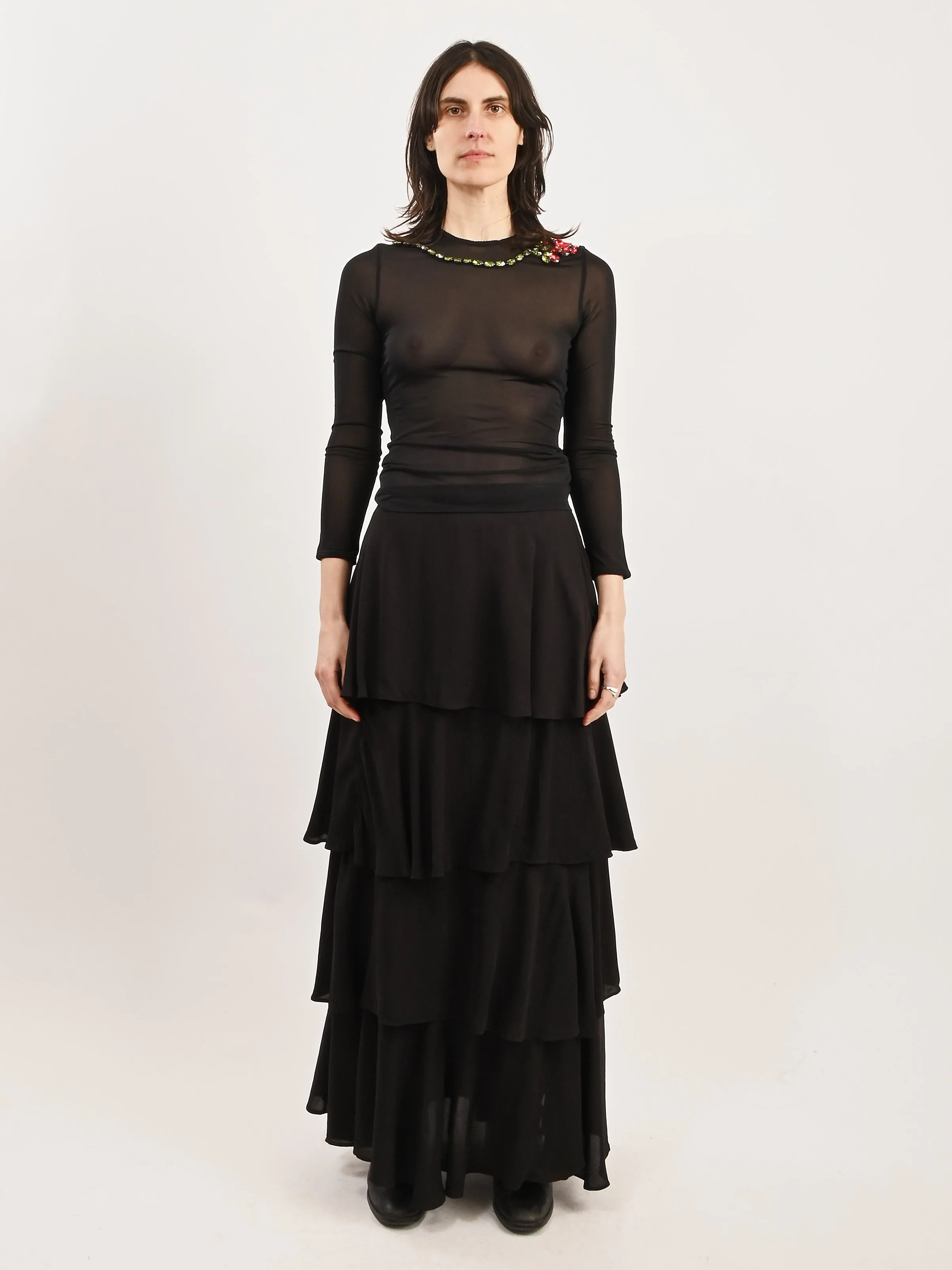 Black Bell Skirt
