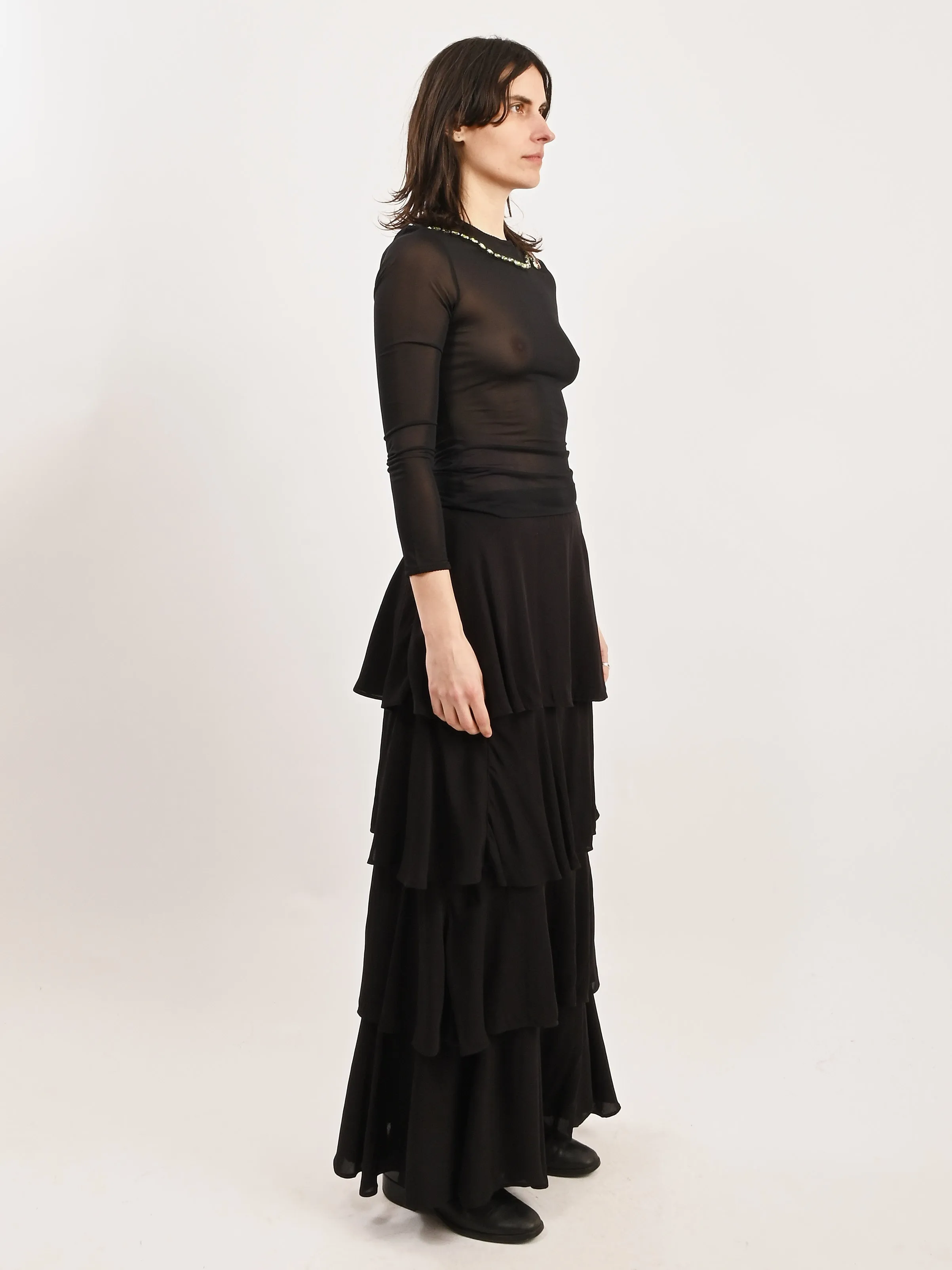 Black Bell Skirt