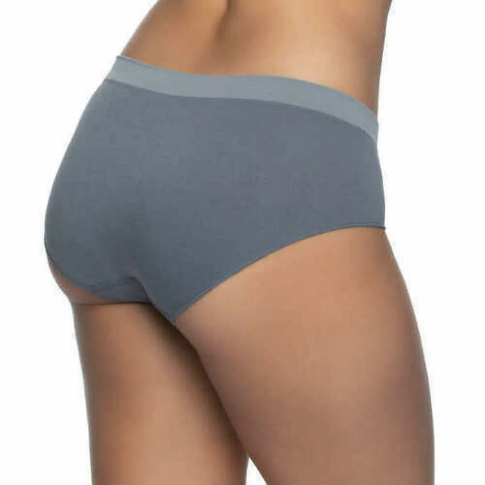 Black Bow Women's 5 Pack Seamless Microfiber Hipster Panties
