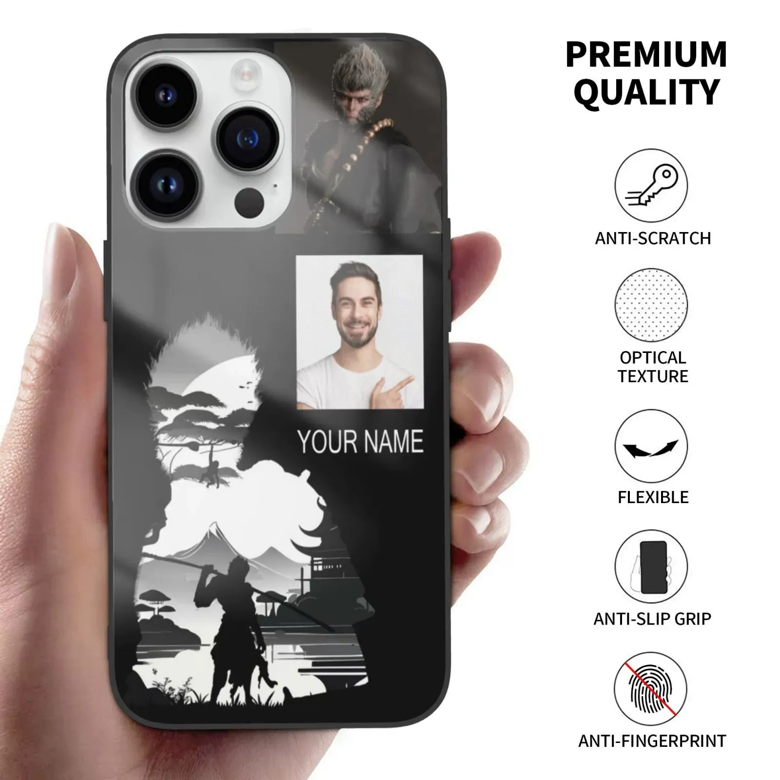 Black Myth Wukong Phone Case Custom Photo Fashion Phone Case