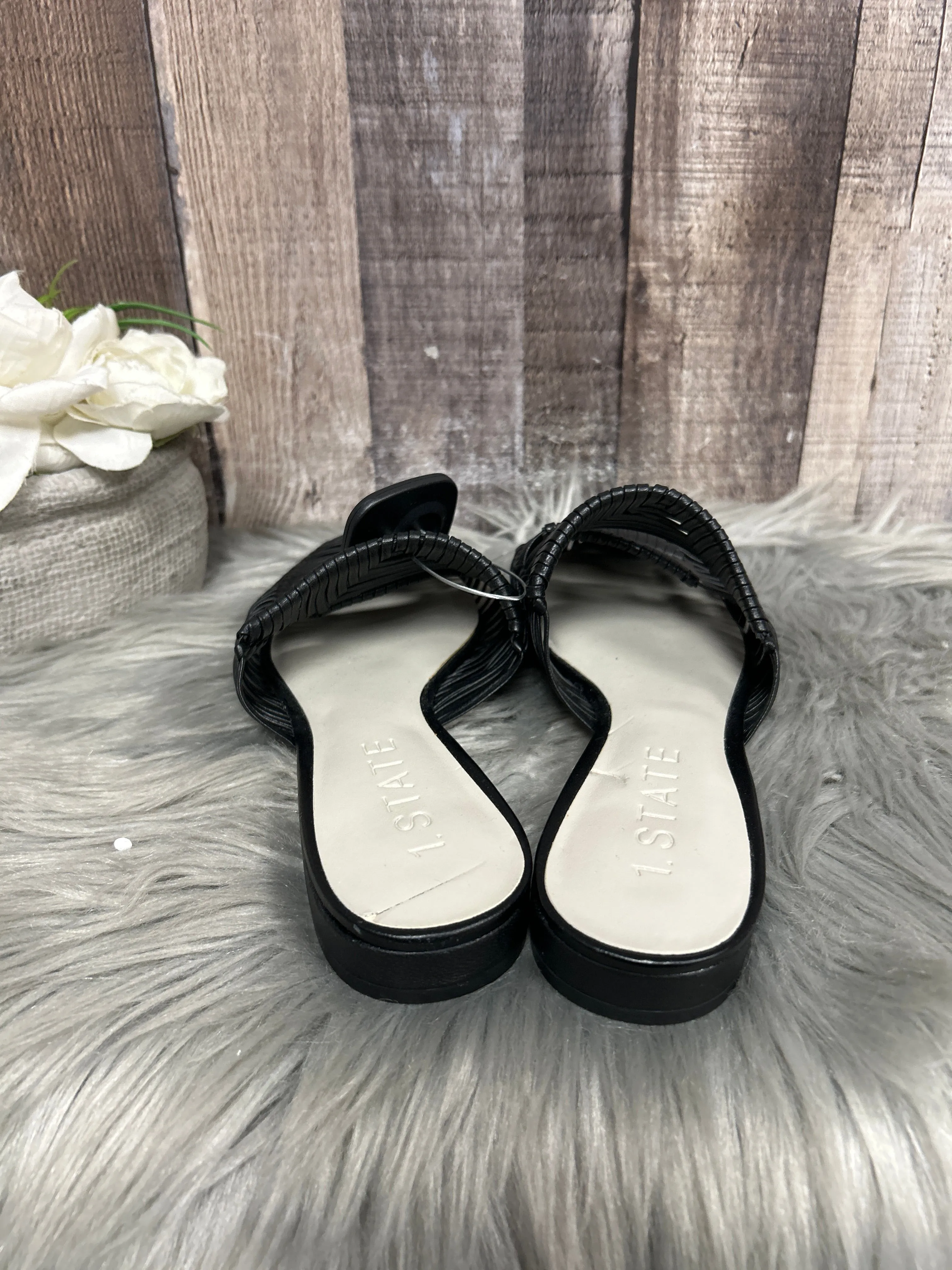 Black Shoes Flats 1.state, Size 8