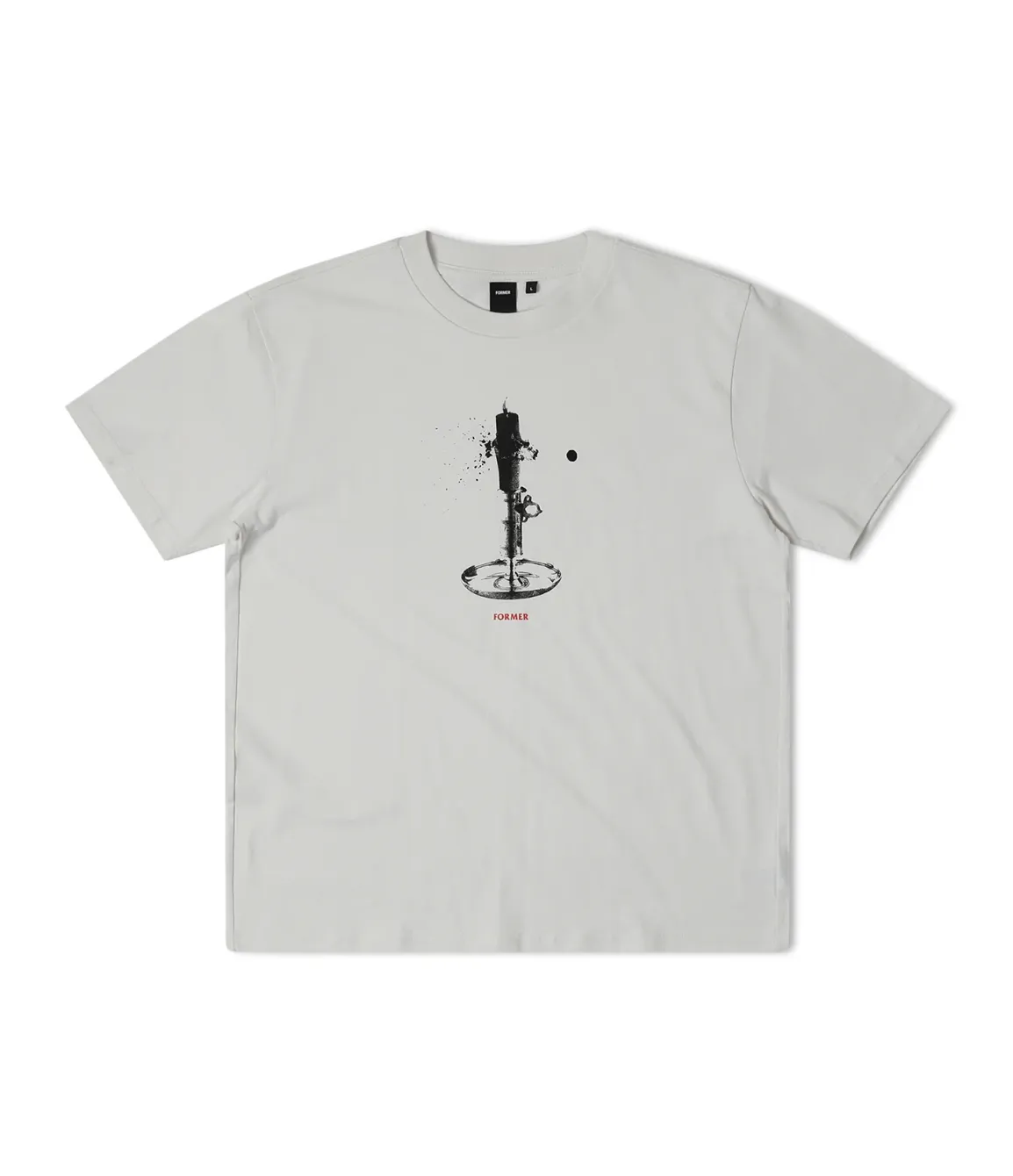 BLACKOUT T-SHIRT - BONE