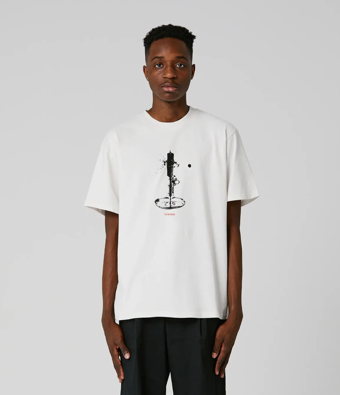 BLACKOUT T-SHIRT - BONE