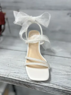 Blenda Block Heel With Bow Tie