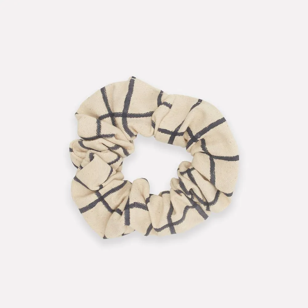 Block Print Scrunchie