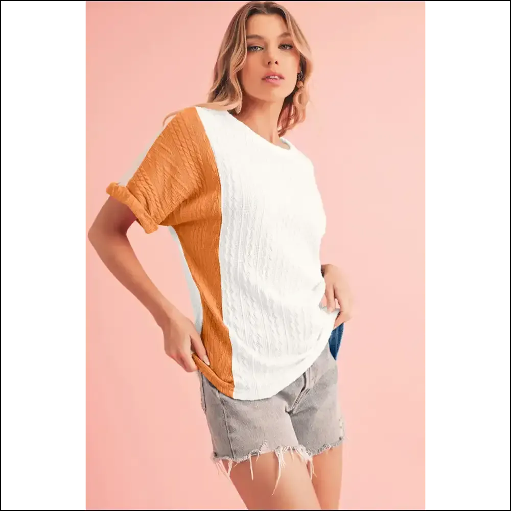 Blue Color Block Tee: so Comfy, It's ! 💙 Needful Things
