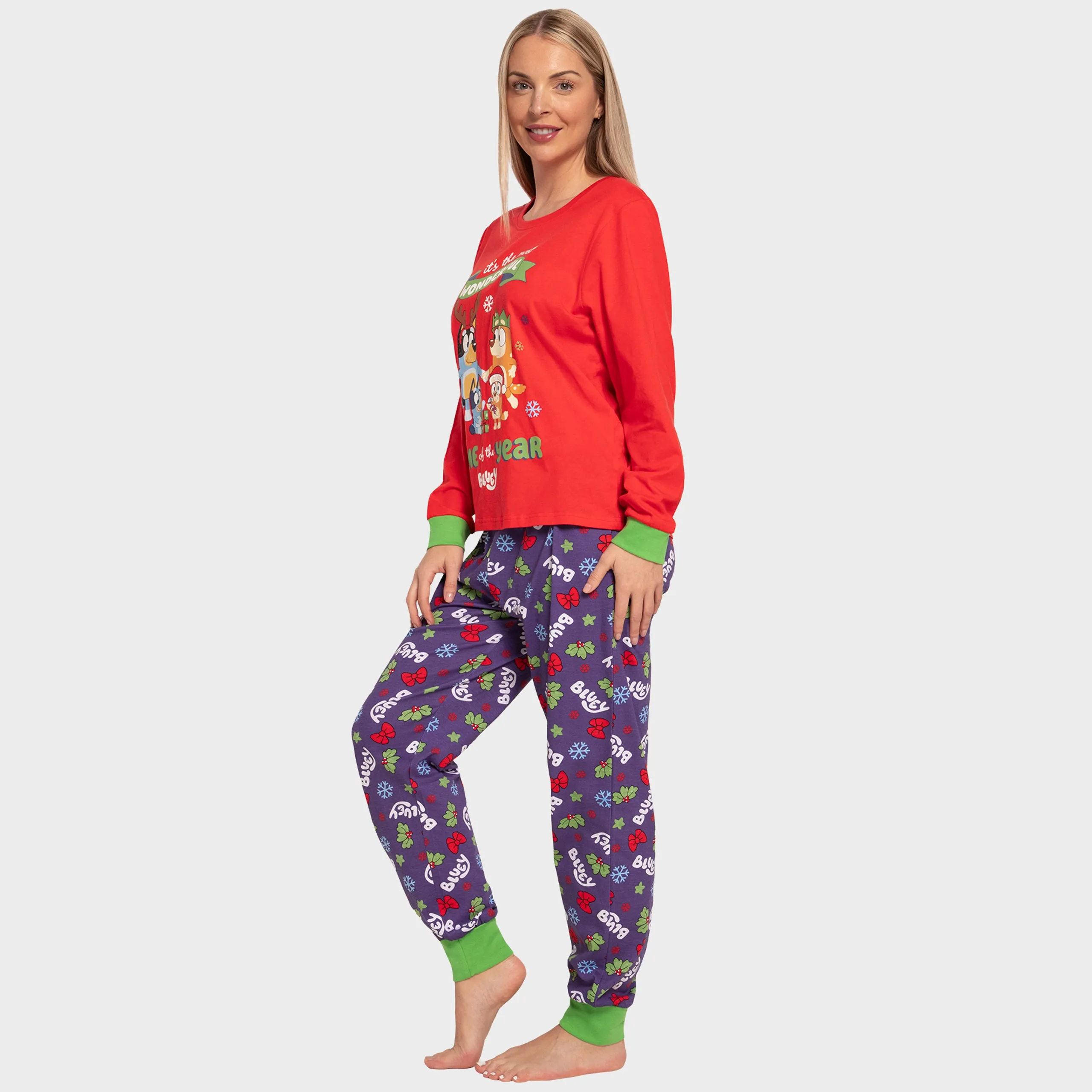 Bluey Womens Christmas Pajamas