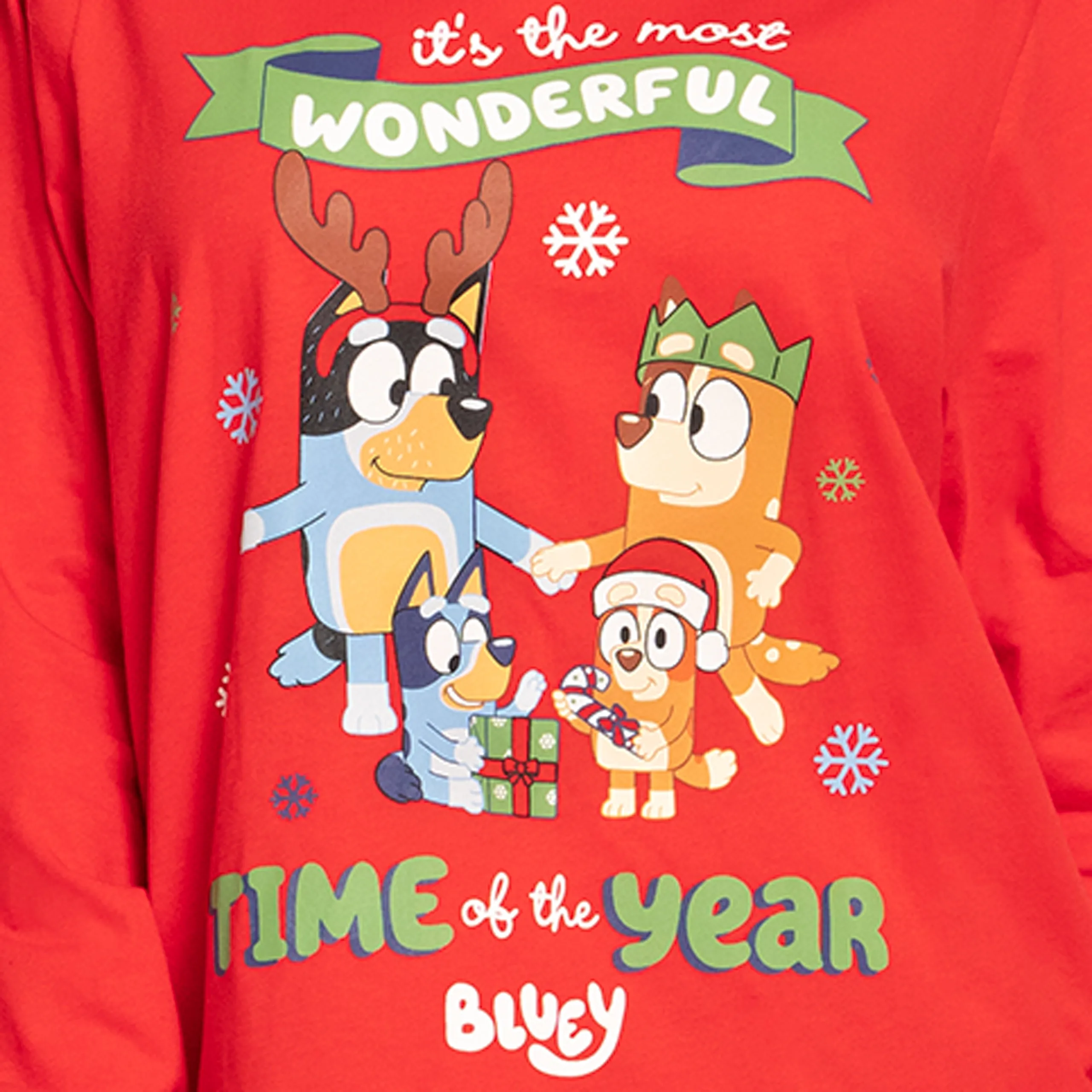 Bluey Womens Christmas Pajamas