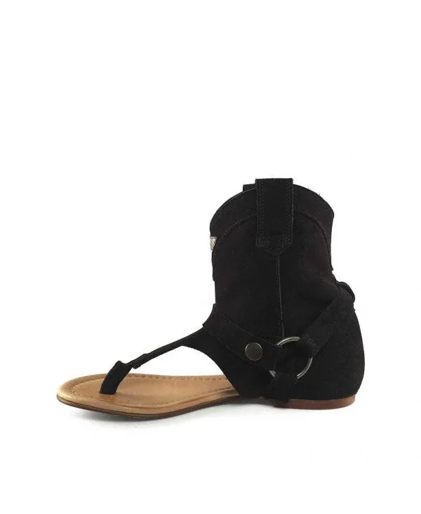 Boho West Black Basic Women's Sandals