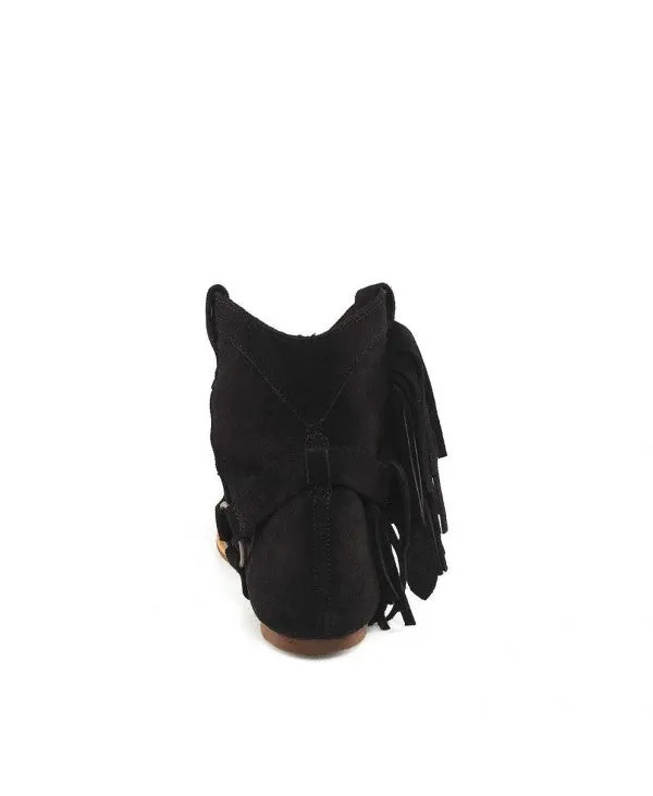 Boho West Black Basic Women's Sandals