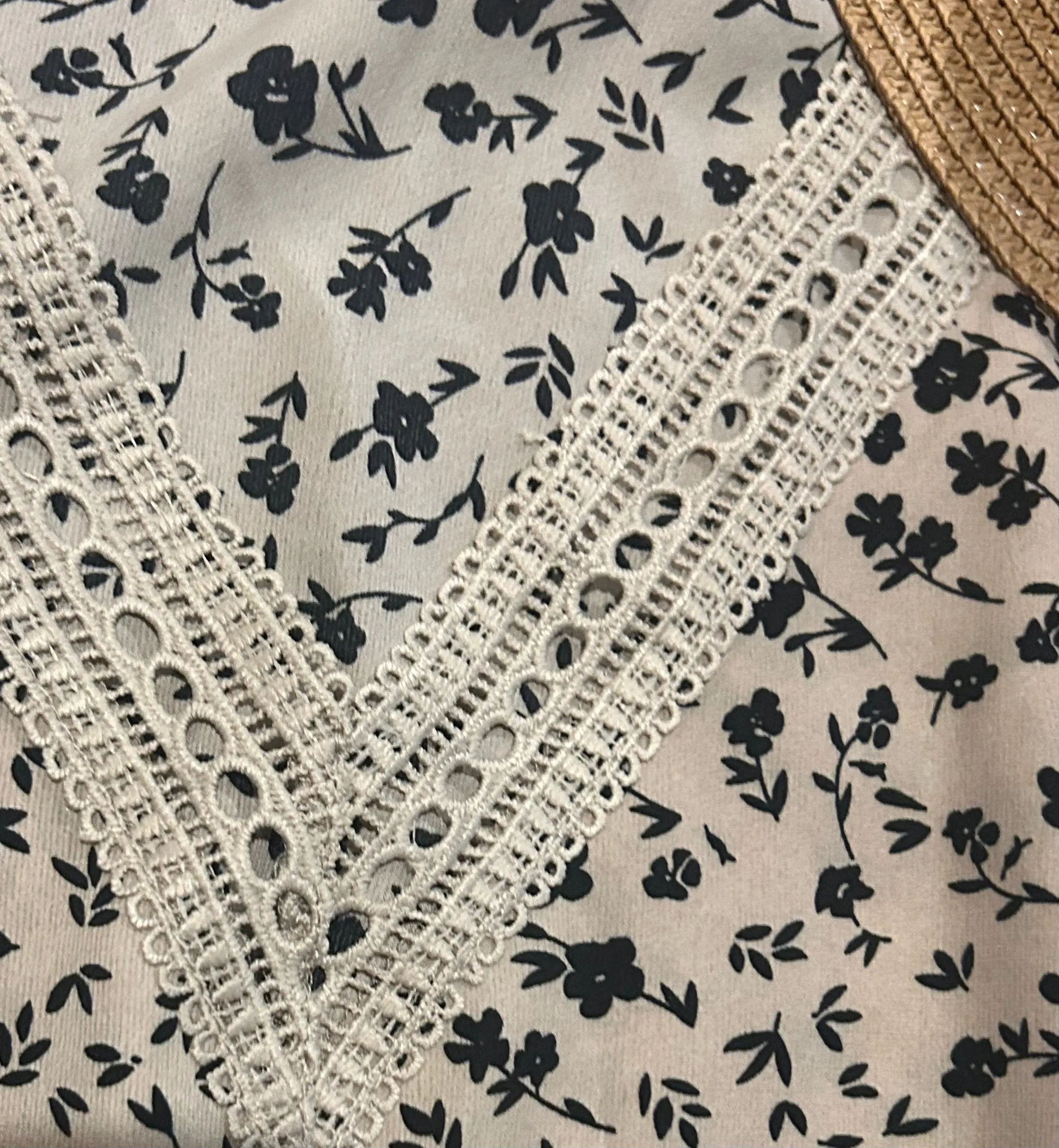 Bougie Boutique Coffee Bean Floral Shirt